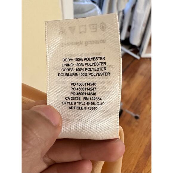 Aritiza Babaton WALLACE Wrap Dress SIENNA/BLACK 75560 Size Medium Cheetah Leopar - Picture 14 of 16